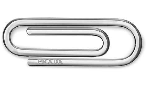 paperclip prada